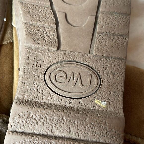 Emu Braided Tan Short Boots. Size Women 8/Men 7. - Picture 11 of 13